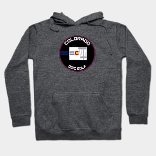 Colorado Disc Golf State Shape Hoodie